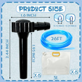 COZYDIG 26FT Maple Syrup Tapping Kit,Maple Tree Tapping kit Include 8Pcs Taps,8Pcs Sap Collection Bags for Experts Beginners Maple Birch Syrup