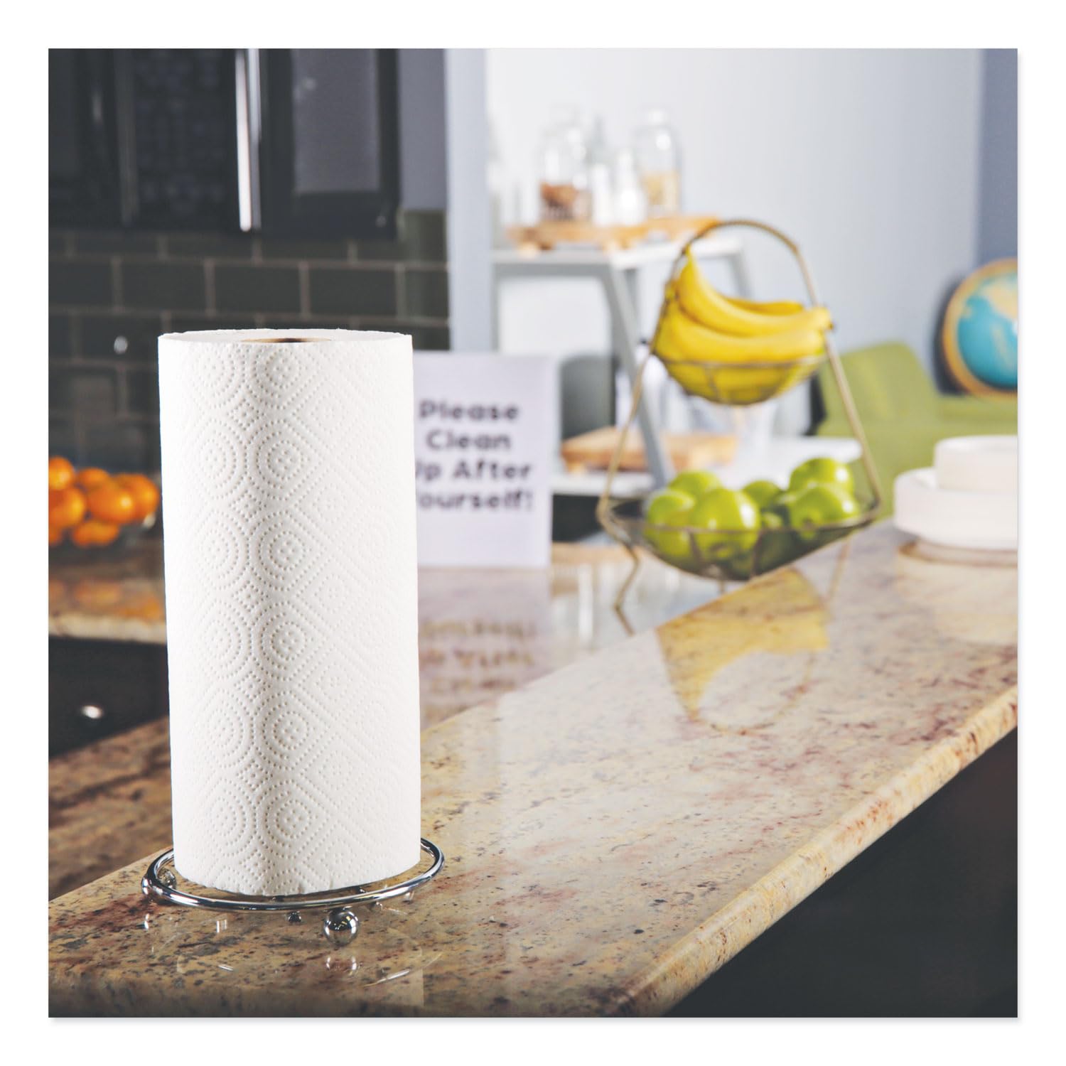 Windsoft Paper Towels, Bulk Pack of 30 Rolls, 85 Sheets Per Roll, Individually Wrapped, 2-Ply White Kitchen Towels, Embossed and For Enhanced