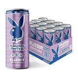 PLAYBOY Energy Drink - Naughty Berry (Wild Berry) - 12 Pack of 12oz Cans | Performance + Pleasure Energy | NextGen Lifestyle Drink