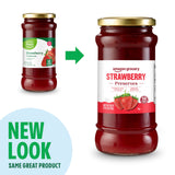 Amazon Grocery, Strawberry Preserves, 18 oz