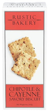 Rustic Bakery, Biscuits Savory Chipotle Cayenne, 4 Ounce