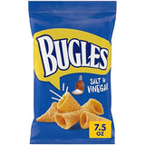 Bugles Salt and Vinegar Crispy Corn Snacks, 7.5 oz