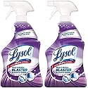 Lysol Mold and Mildew Remover, 2 Pack Bathroom Cleaner Spray, Whitens and Removes Soap Scum and Stains on Tiles, Grout, Bathtubs, Toilets, Sinks, 32