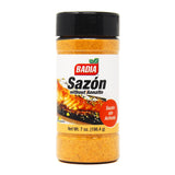 Badia Sazon without Annatto (Achiote), 7 oz - Savory Seasoning Blend for Latin-Inspired Flavors