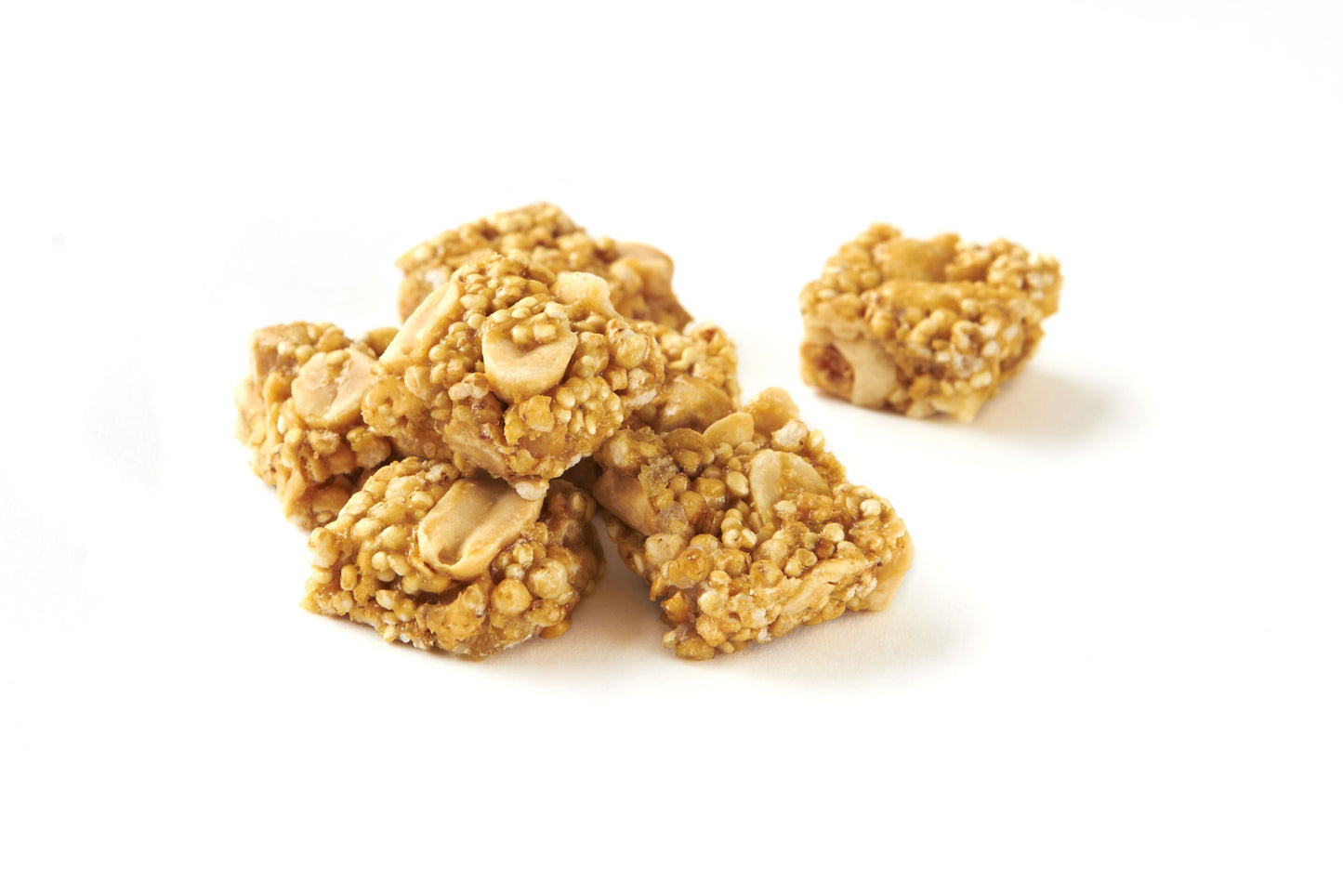 i heart keenwah Peanut Quinoa Clusters, Ginger, 4 Ounce (Pack of 12)