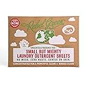 Rebel Green Small But Mighty Laundry Detergent Sheets - Enzyme Powered Laundry Solution - 32 Pre-Measured Washing Machine Sheets for 64 Loads