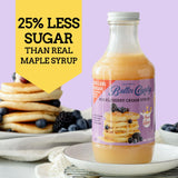 Butter Country Rich and Creamy Buttermilk Syrup | Huckleberry Cream Flavor | Premium Breakfast Syrup for Pancakes & Desserts | 16 fl oz Bottle