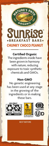 Nature's Path Organic Granola Bars, Peanut Choco, 5 Count
