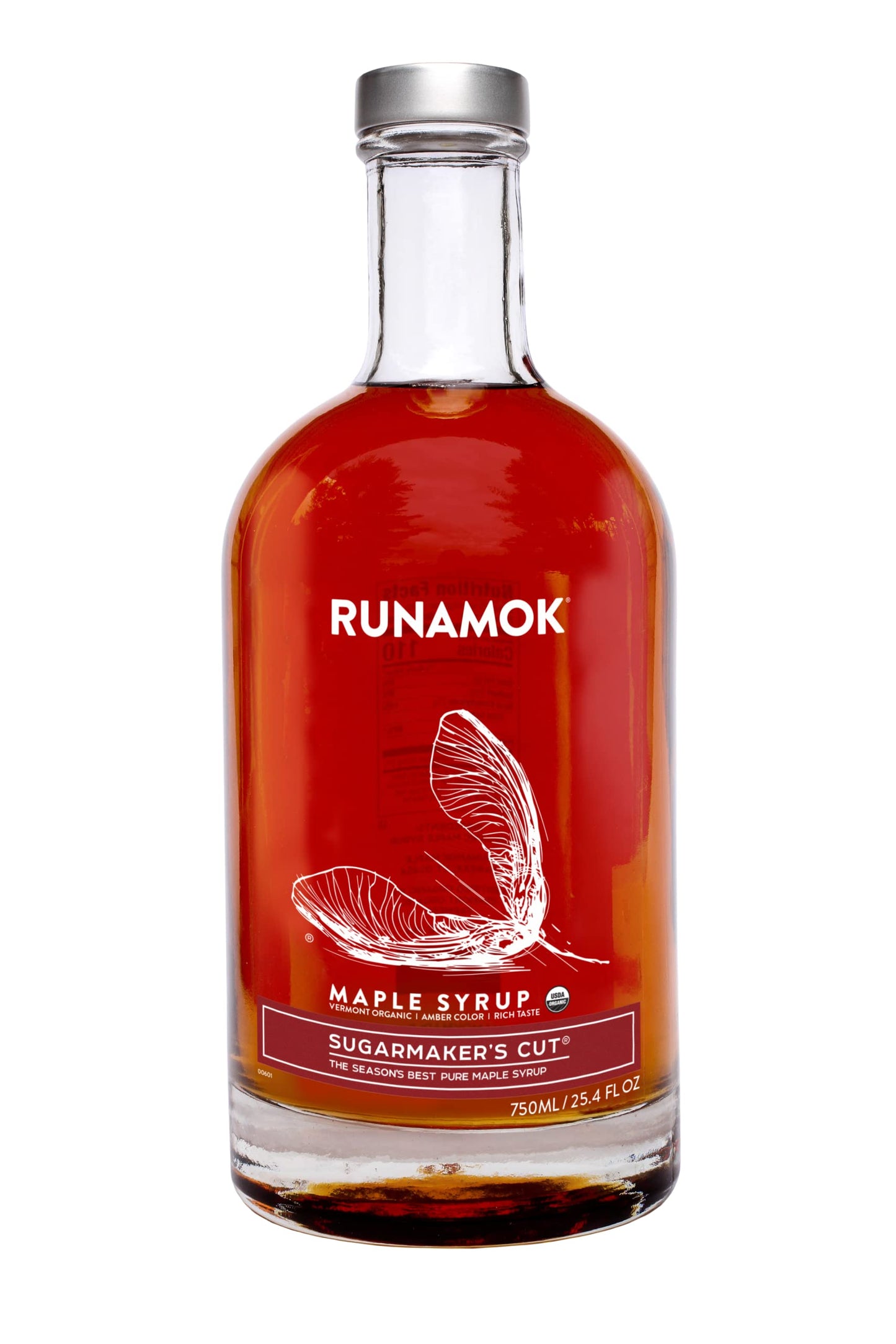Runamok Maple Syrup Organic Sugarmaker's Cut - Grade A Vermont Maple Syrup, Amber Color, Rich Taste | Pure Maple Syrup & 100% Natural | Classic