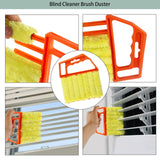 Openfly Venetian Blind Cleaner Duster Tool, Hand-held Window Shutters Duster, Window Blind Cleaning Tool, Groove Gap Cleaning Brush for Blind, Air