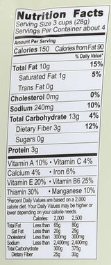 Living Intentions Organic Superfood Popcorn - Salsa Verde - NonGMO - Gluten Free - Vegan - 4 Ounce Unit