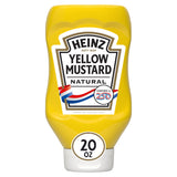 Heinz Yellow Mustard, 20 oz Bottle