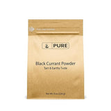 Pure Original Ingredients Black Currant Powder (8 oz) Smoothies & Shakes, Naturally Delicious, Tart & Earthy Taste