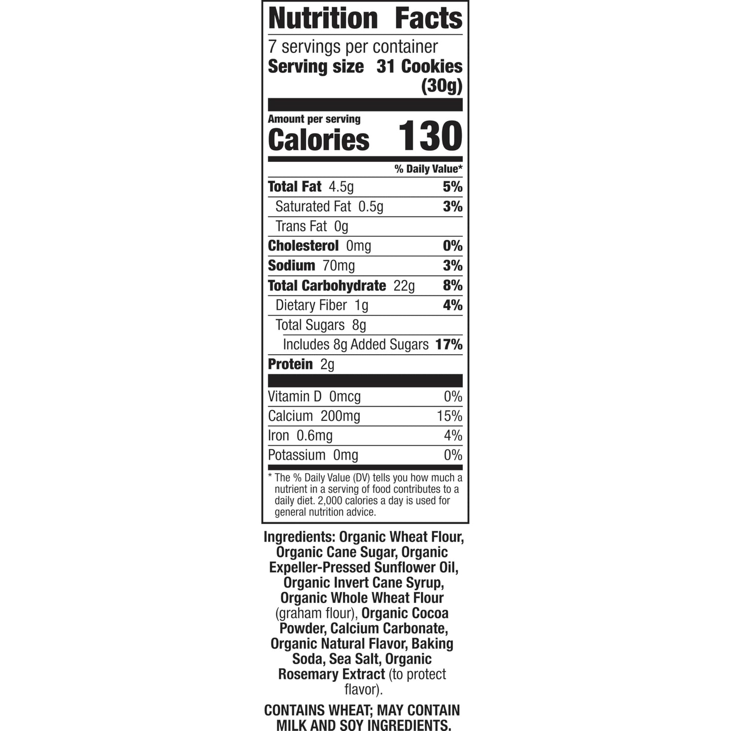Annie's Organic Chocolate Bunny Graham Snacks, 7.5 oz
