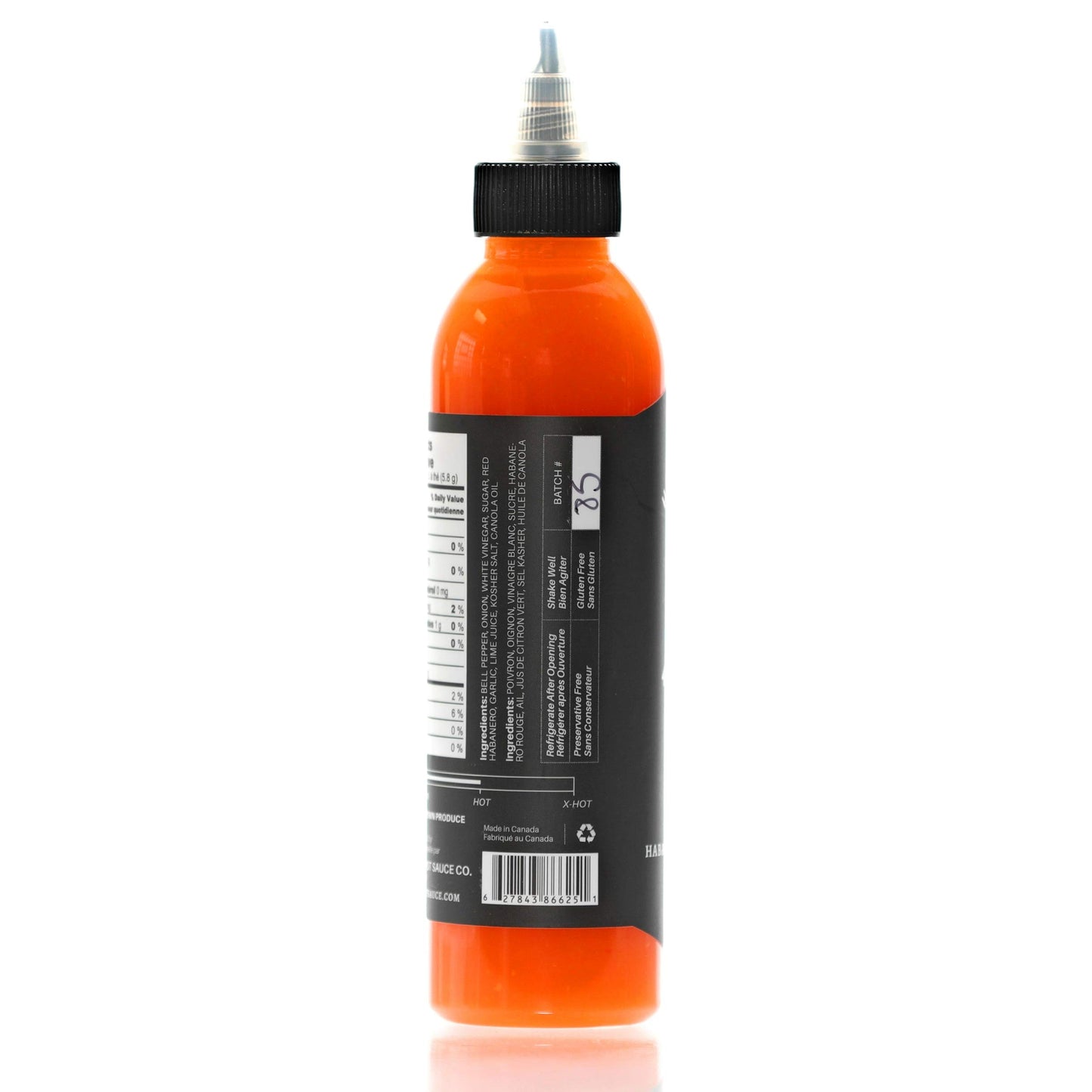 Heartbeat Hot Sauce-habanero (3 bottles)
