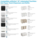 enmotion 647204 enmotion Hardwound Paper Towels 1-Ply 6 Rolls/Carton (89460)