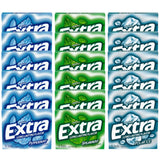 Extra Long Lasting Sugar Free Chewing Gum, Polar Ice, Spearmint & Peppermint Flavors, Variety Box, 18 Count