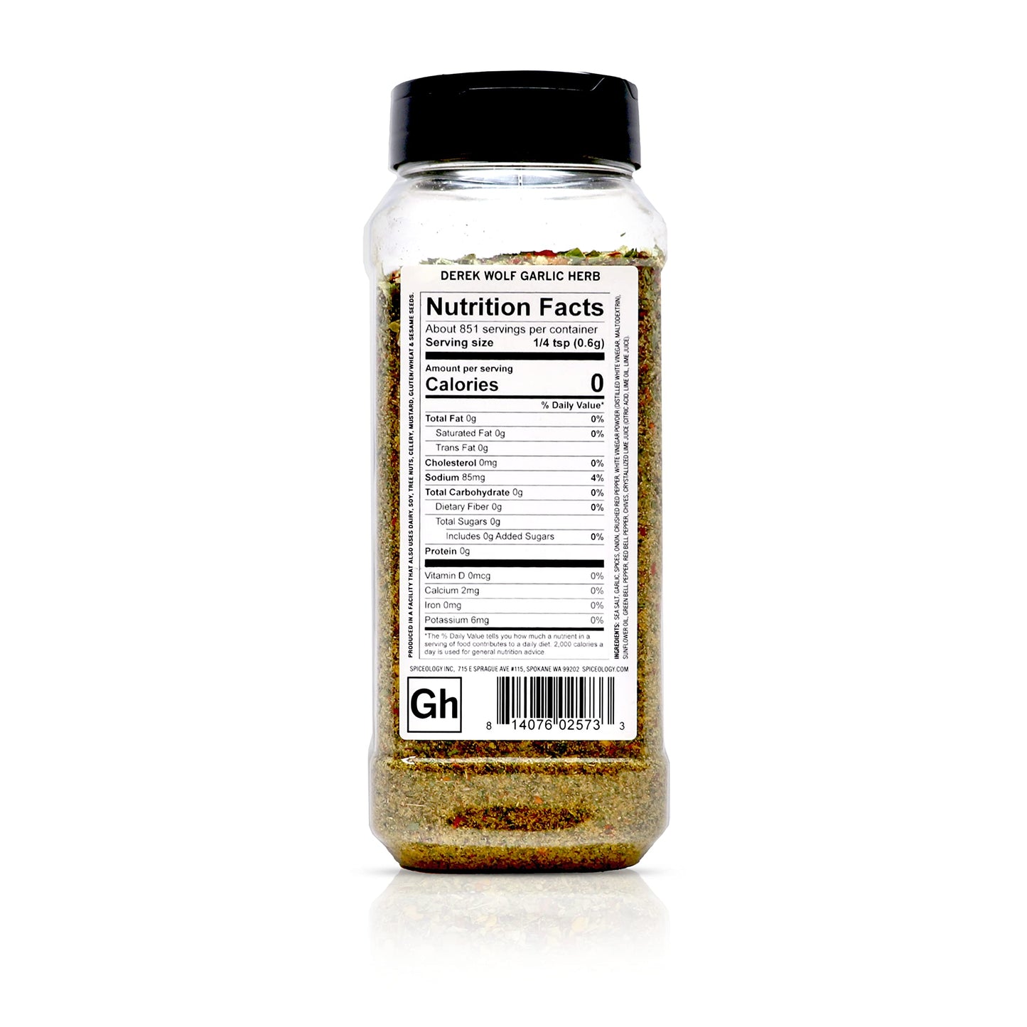 Spiceology & Derek Wolf - Garlic Herb - Argentinian-Inspired BBQ Rub - Barbeque Spices and Seasoning Blends - Use On: Lamb, Chicken, Chimichurri
