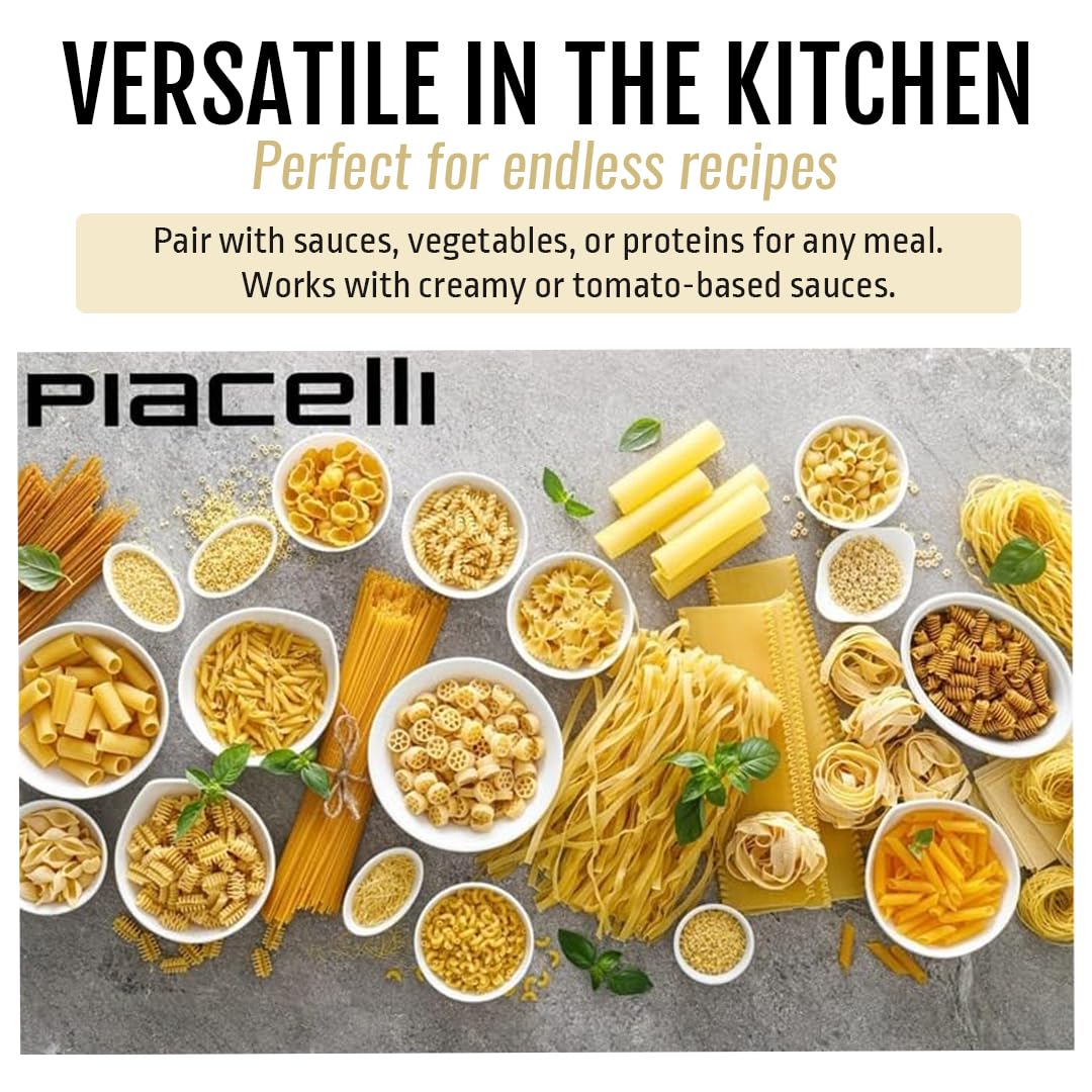Piacelli Biavetta Pasta No. 77 - Authentic Italian Pasta with Durum Wheat