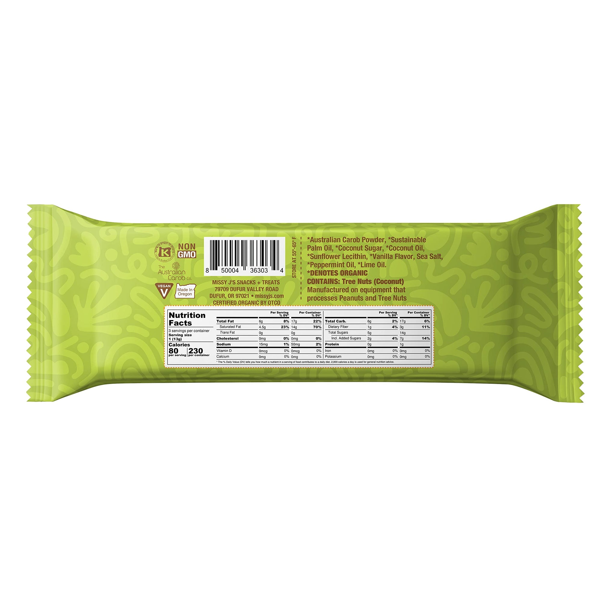 Missy J's Carob Truffley Treats Sampler Pack, 3 Flavors, 3 Pack, (1-per flavor), Vegan Gluten Free, Substitute for Chocolate, Perfect for Snacks
