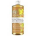 Dr. Jacobs Naturals Orange & Ginger Castile All-In-One Cleaner and Soap - Plant-Based Formula for House Cleaning Floors and Appliances - Gentle on