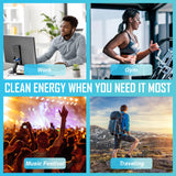 Hydralit Energy Gum with Caffeine, B Vitamins, Taurine Sugar Free Chewing Gum for Energy, Focus, Performance and Clarity, Nootropic Supplement Work