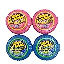 Hubba Bubba Original Bubble Tape and Sour Blue Raspberry Bundle | 6 Feet of Gum Each 2 Flavor Pack 4 Total Ounce (Pack 4)