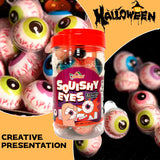 Apexy Eyeball Gummy Candy With Fruity Liquid Center Fat Free Perfect for Halloween & Themed Parties, Fun & Delicious 11.42oz