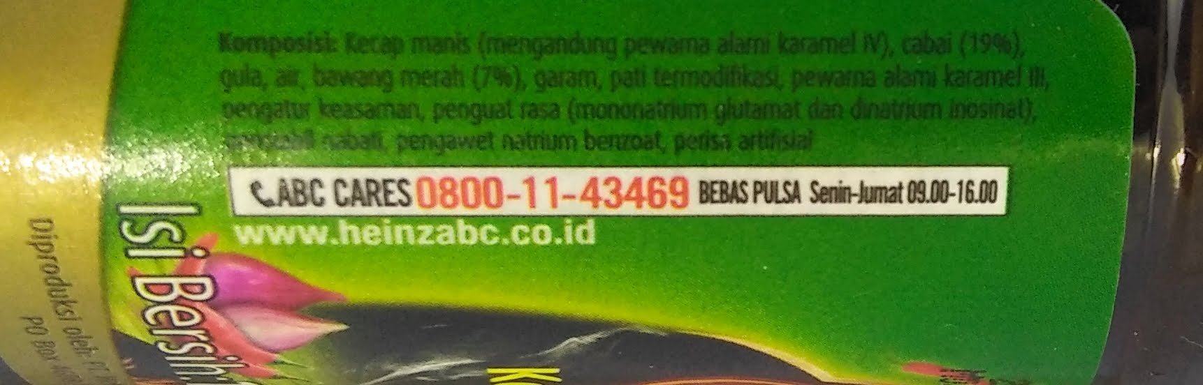 ABC Kecap Pedas (Hot Soy Sauce), 135 Ml (Pack of 3)