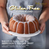 Extra White Gold All Purpose Flour, Wheat Flour Substitute, Vegan, Multi-Purpose blend, Certified Gluten Free, Certified Free of Top Allergens 15.9 oz
