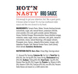 DennyMike's Hot N Nasty Habanero BBQ Sauce - Authentic Southwest Heat, 14 oz Spicy Flavor for Ribs, Chicken, Burgers