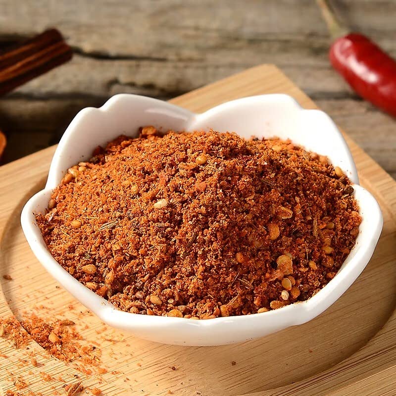 ???? ????? Barbecue seasoning Authentic Chinese barbecue seasoning Spicy taste Mixed spices Suitable for Chinese barbecue hot pot 185g* bottle