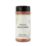 Olive & Vine Pollo Seasoning, Savory Blend, For Chicken & Grilled Dishes, Rich Tradition, Authentic Taste, For Global Recipes (12.8 Ounce)