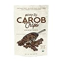 Missy J's organic Unsweetened Carob Chips 8 Oz, Vegan, Gluten and Caffeine Free, Healthy Substitute for Chocolate, Perfect for Snacks and Treats
