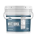 Earthborn Elements White Quinoa, 1 Gallon, Gluten-Free, Raw, Vegan, Packaged in a Resealable Bucket