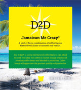 Day To Day 12-Count Jamaican Me Crazy, Light Roast Single Serve Coffee Pods for K-Cup Keurig Brewers