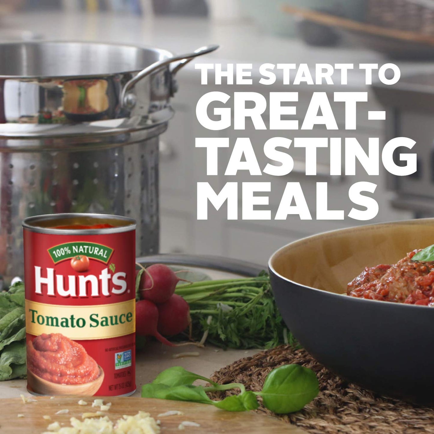 Hunt’s Tomato Sauce, Perfect for Chili & Soups, 15 oz. Can