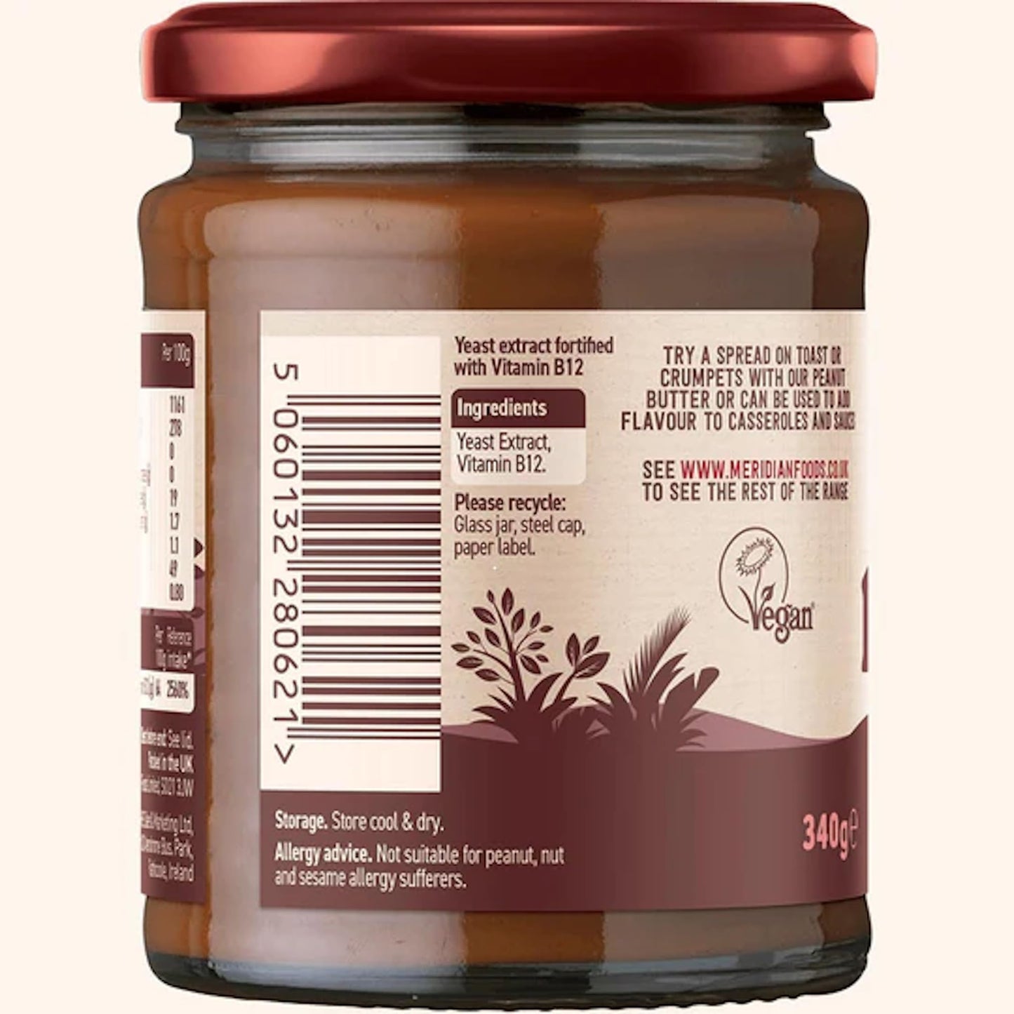Yeast Extract by Meridian (No Salt Added)