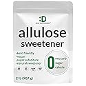 Allulose Sweetener 2 Pounds - Natural Sugar Subsitutes, No Aftertaste - Keto Friendly, Vegan, Zero Net Carb, Zero Calorie, Great for Cooking & Baking