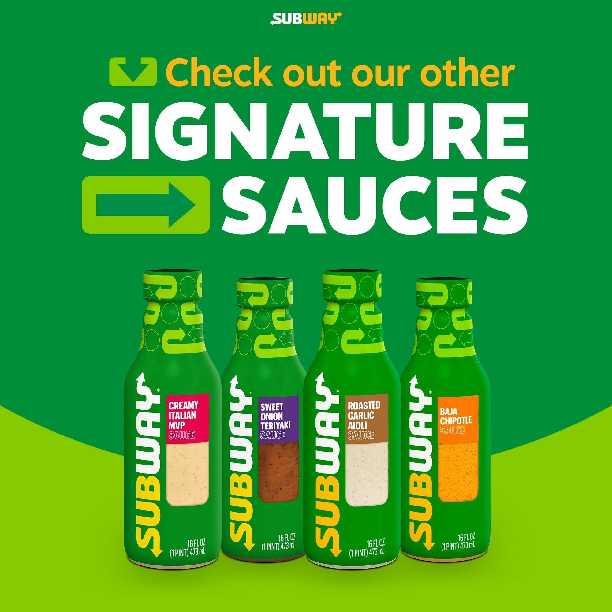 Subway Baja Chipotle Sauce, 473ml/16.5 fl. oz