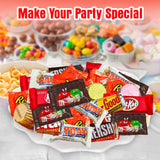 Assorted Chocolate Candy Mix - Individually Wrapped Milk, Dark, and White Chocolates - 5lb Bulk Variety Pack for Snacking, Sharing, and Gifting