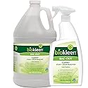 Biokleen Bac-Out Stain Remover for Carpet, Clothes - 32 Ounce and Gallon Refill - Enzymatic, for Pet Stains, Laundry, Diapers, Wine, Carpets, & More