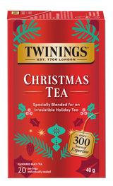 Twinings of London Christmas Black Tea, 20 Tea Bags (Pack of 6)