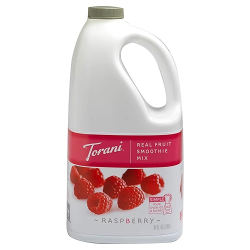 Torani Real Fruit Raspberry Smoothie Mix, 64 fl oz