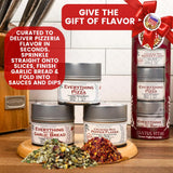 Pizza Night House Favorite Seasonings | Gift Packaged Set of 3 | All Natural, Non GMO Pizza Seasoning | Gourmet Spice Blends & Rubs | Small Batch