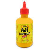 Cali Pepper Aji Amarillo Hot Sauce - Yellow Chili Pepper Sauce Made from Aged Aji Amarillo Peppers - Hot Heat (40,000-50,000 SHU) - Squeeze Bottle 8.4