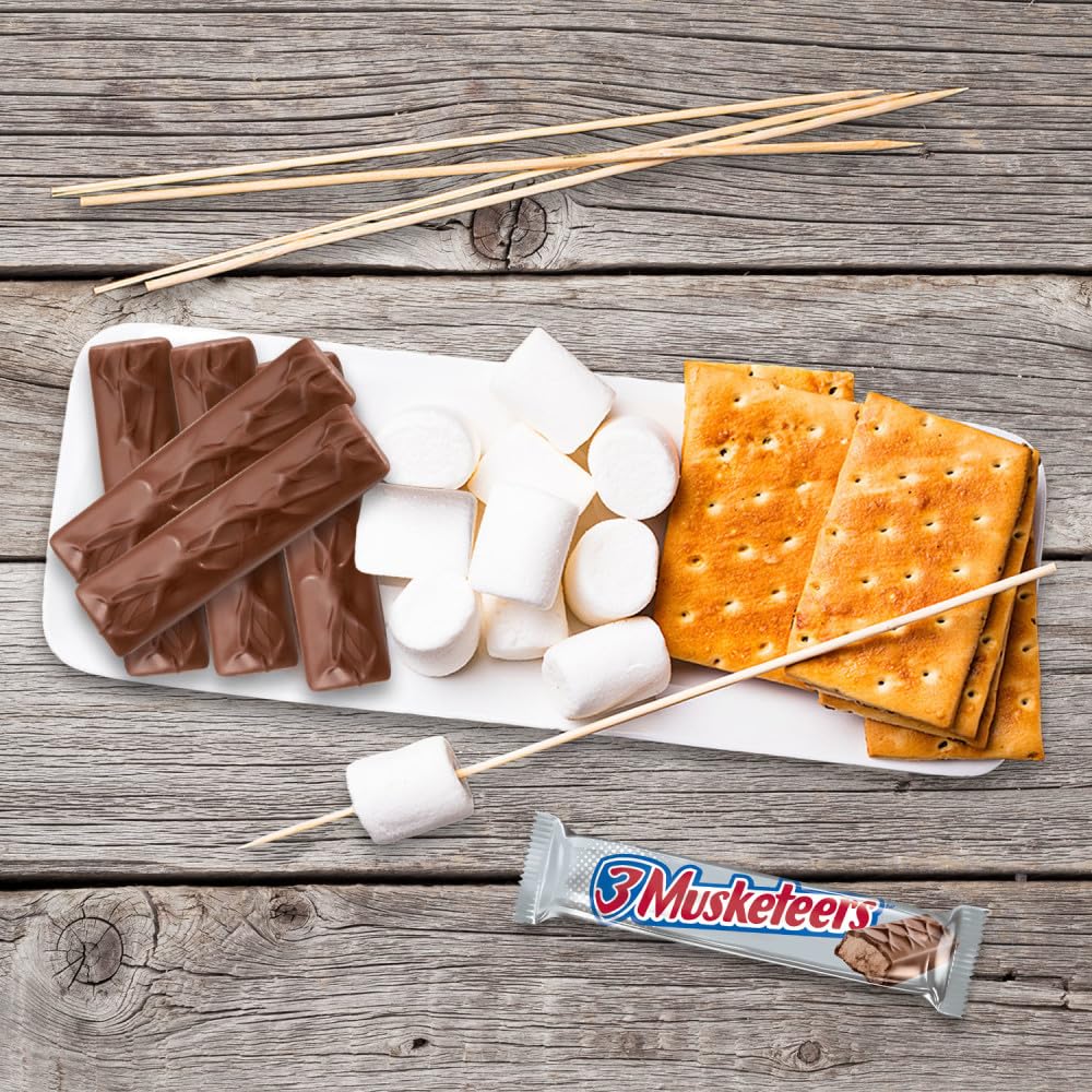 3 Musketeers Chocolate Candy Bar, 1.92oz, 36 ount
