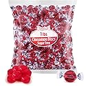 Sugar Free Cinnamon Hard Candy, 1lb Pack of Hard Candies Individually Wrapped, Great Tasting Sugar Free Candy Bulk Option, Traditional Cinnamon Hard