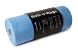 Autofiber Roll-o-Rags Microfiber Towels on a Roll, Tear Off Sheets - Blue, 12 inch x 12 inch, 30/roll