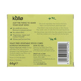 Kallo Yeast Free Vegetable Stock Cubes 66g - Pack of 6